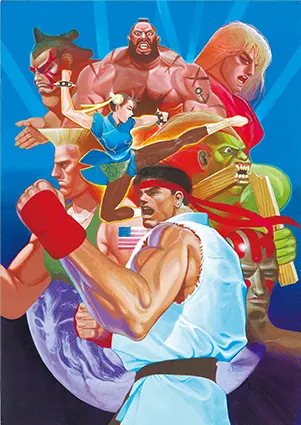 ストリートファイターII(アーケード)1991年3月