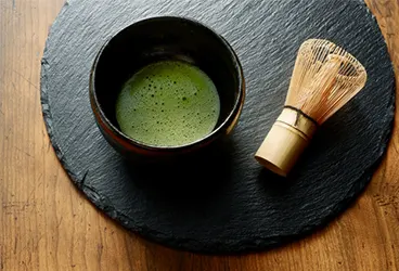 きものでお茶を